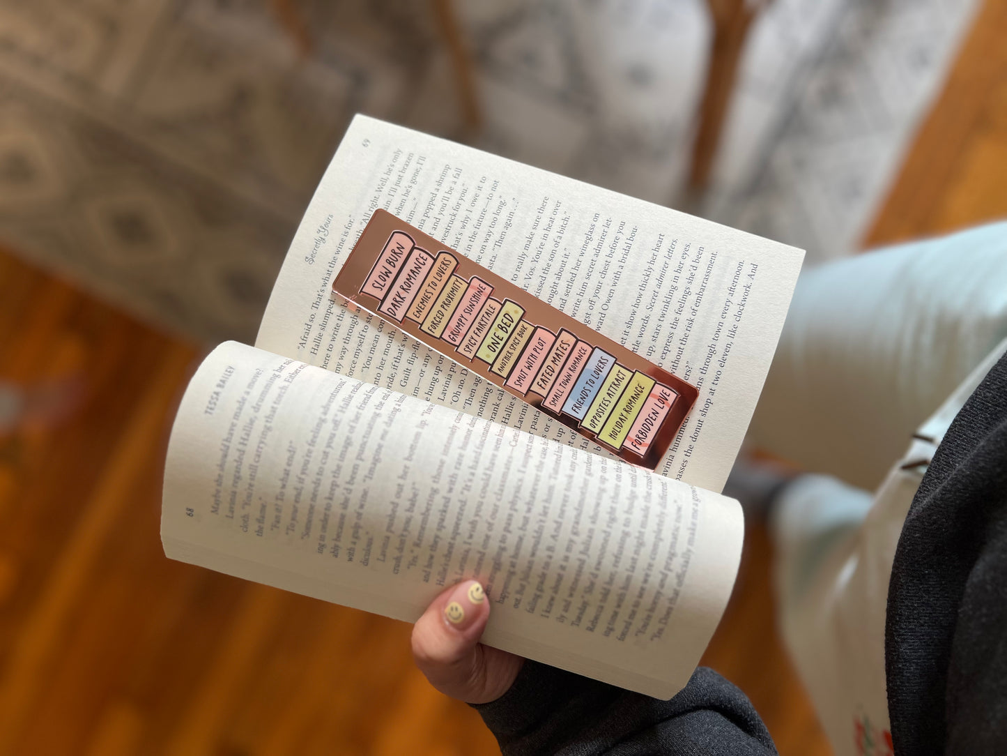 Romance Tropes Bookmark