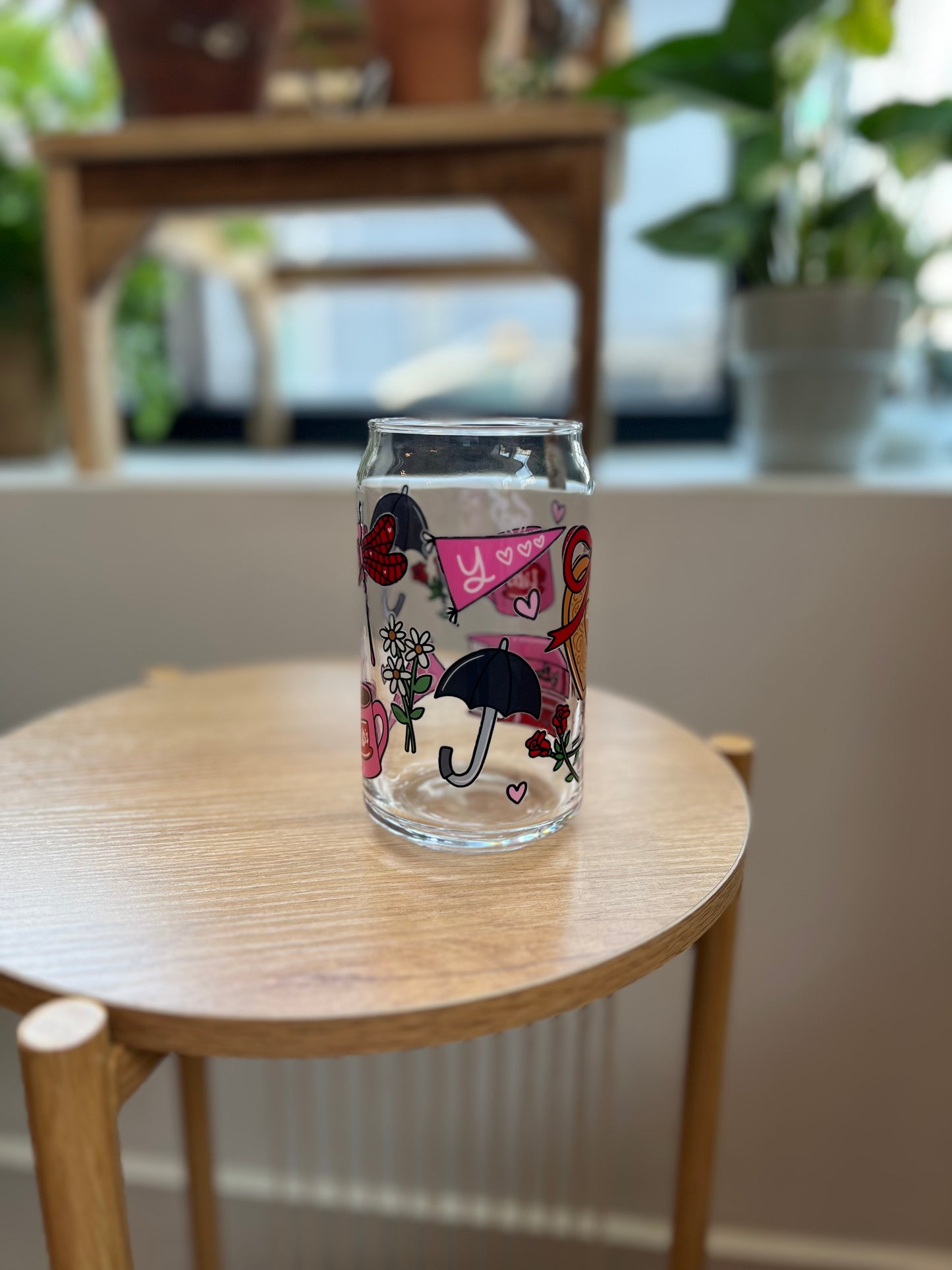 Gilmore Pink Wrap Glass