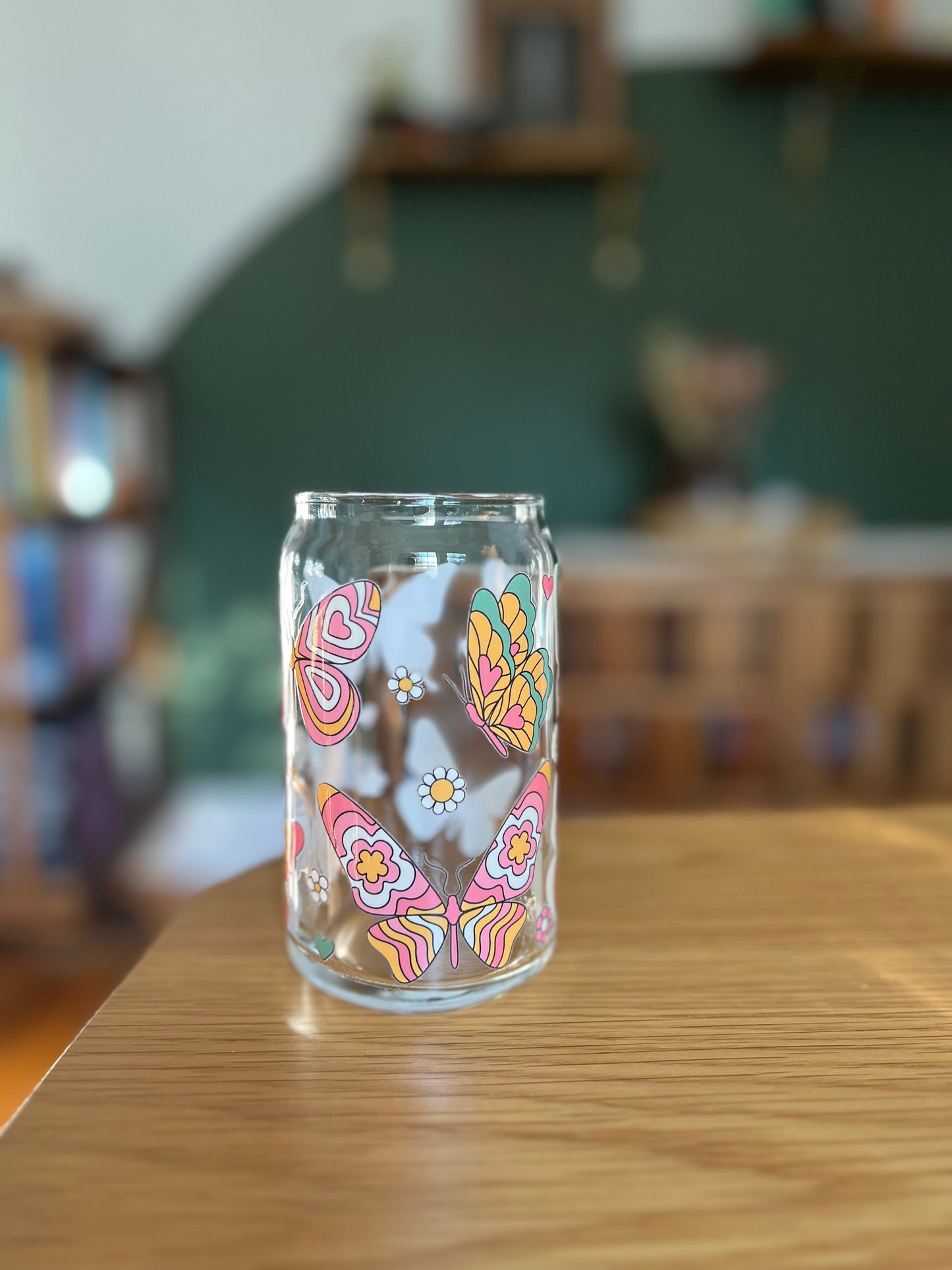 Bright Butterfly Glass
