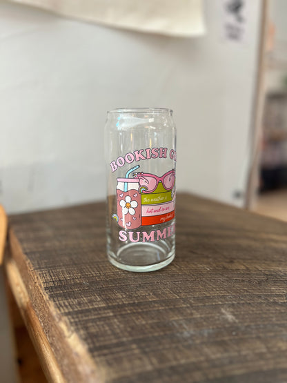 Bookish Girl Summer Glass