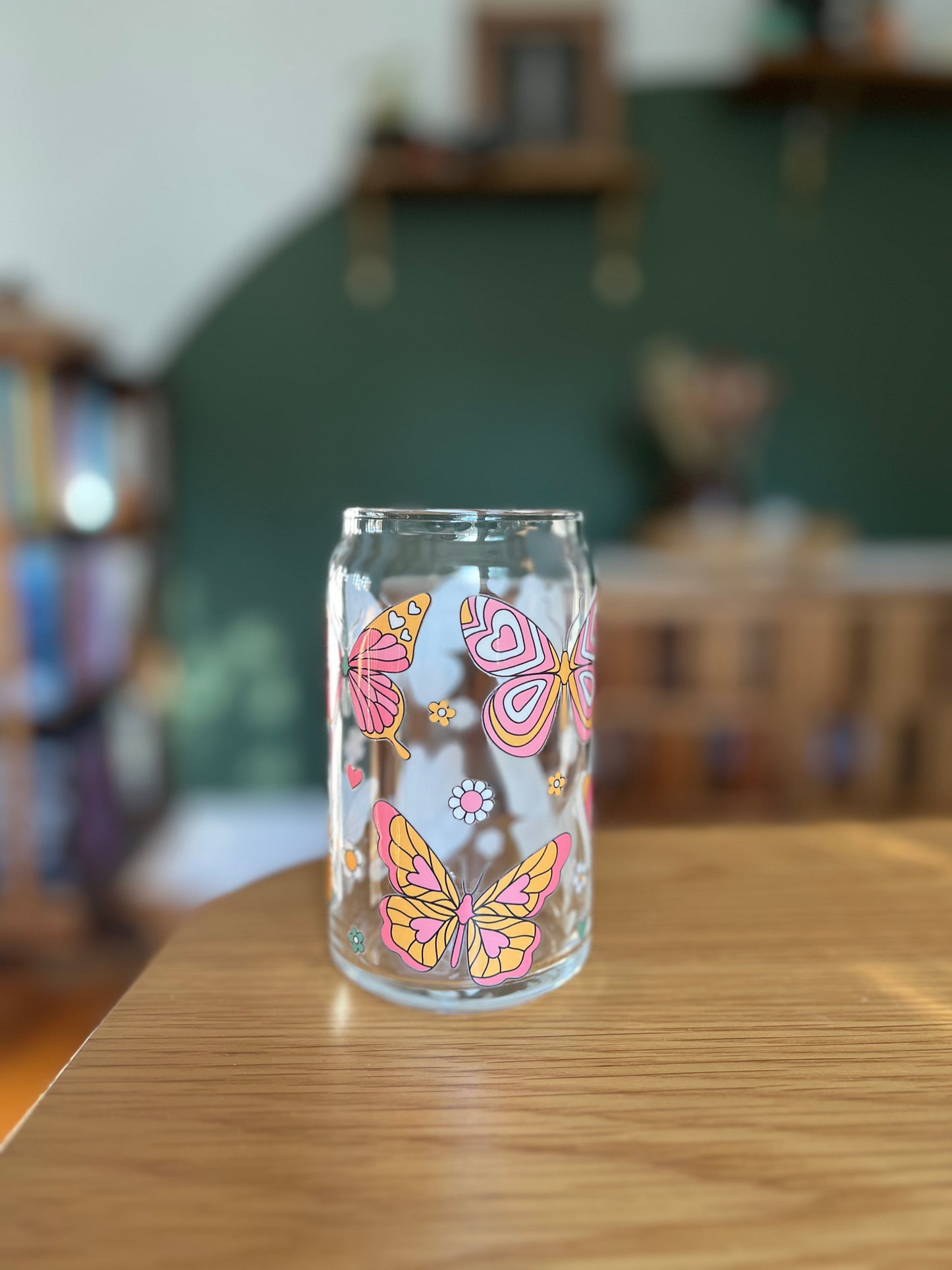 Bright Butterfly Glass
