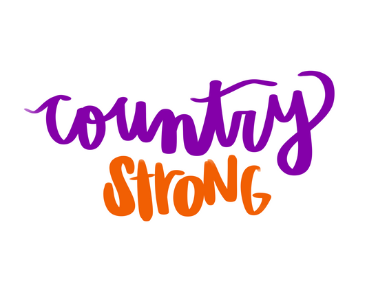 Country Strong Print